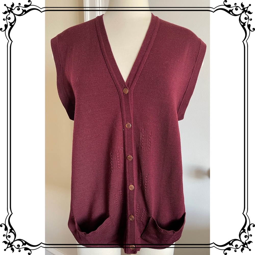 Vintage Barney’s Sweater Vest - circa 2000